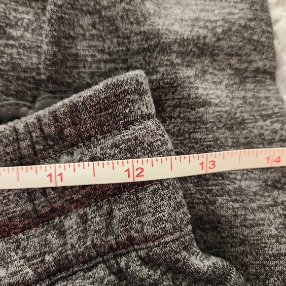 Adidas Dark Gray Space Dye Fleece Lined Joggers - Picture 7 of 8